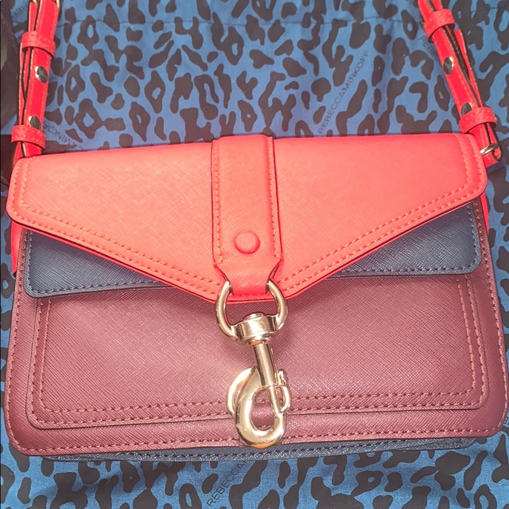 Rebecca Minkoff Hudson Moto mini crossbody Rare!!!